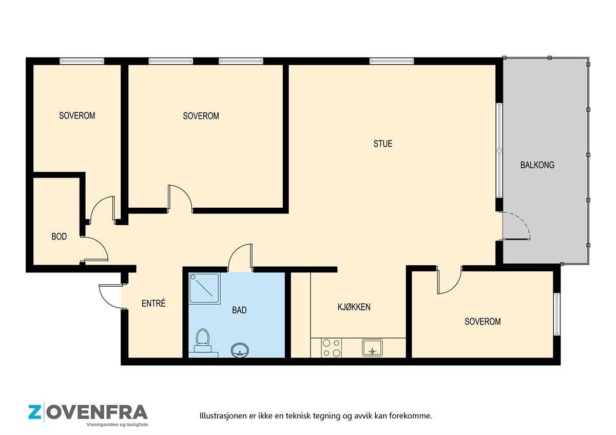 Plantegning 2 d Galleribilde