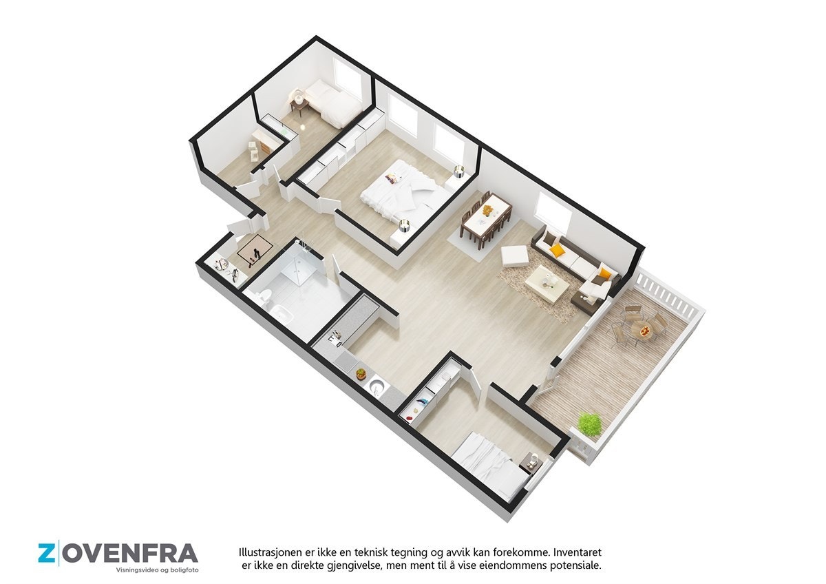 Planteging 3 d Galleribilde