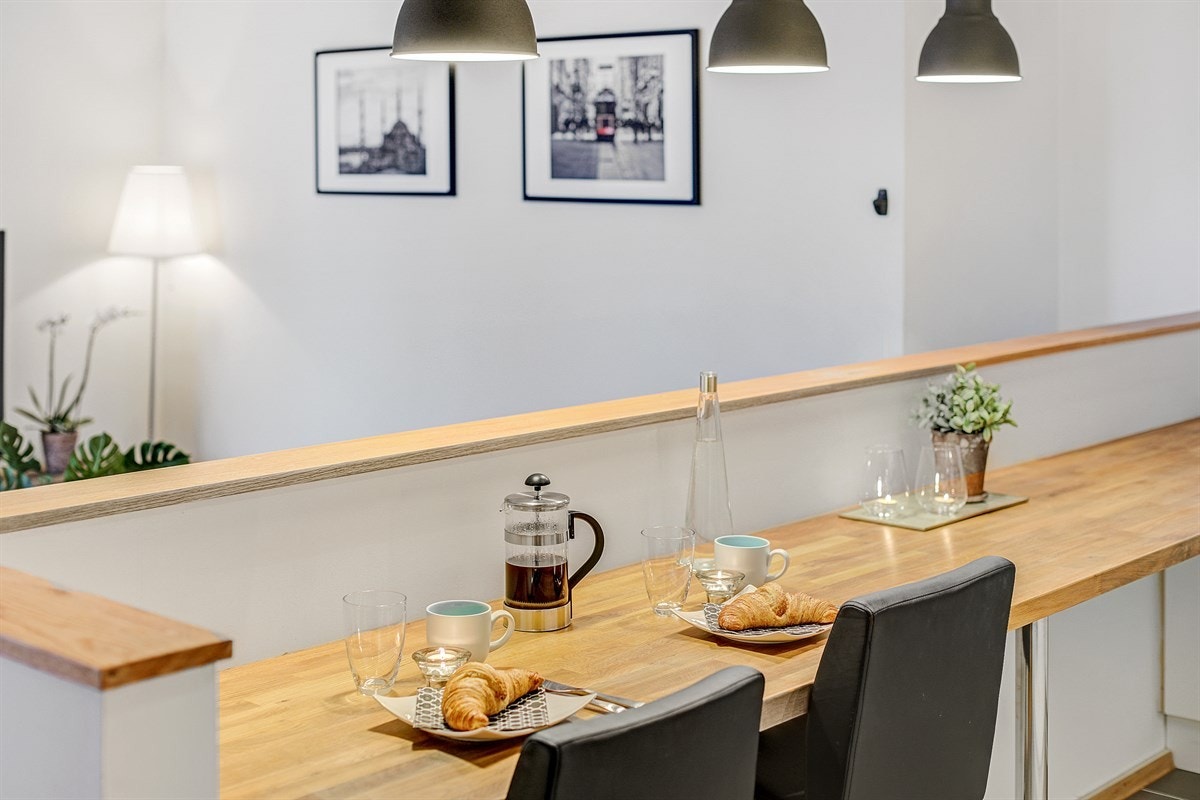 Praktisk barløsning på kjøkken Galleribilde