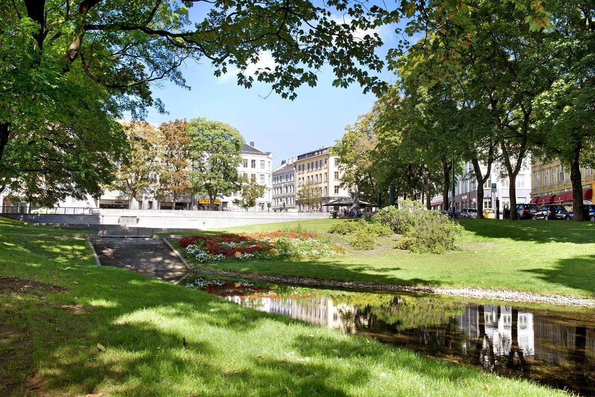 Alexander Kiellands plass. Galleribilde