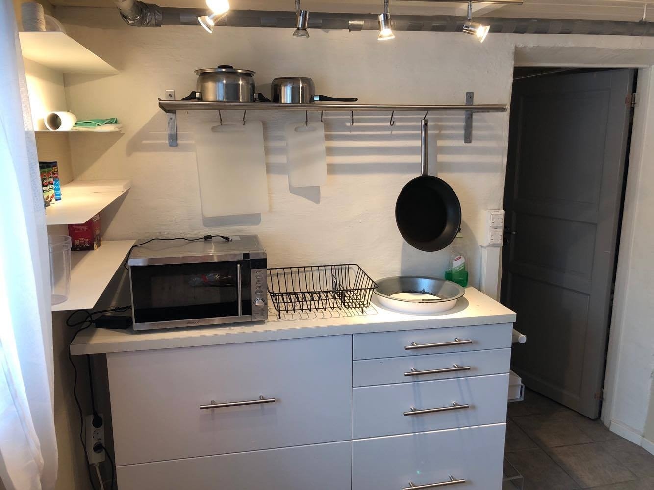 Kjøkken med benk Galleribilde