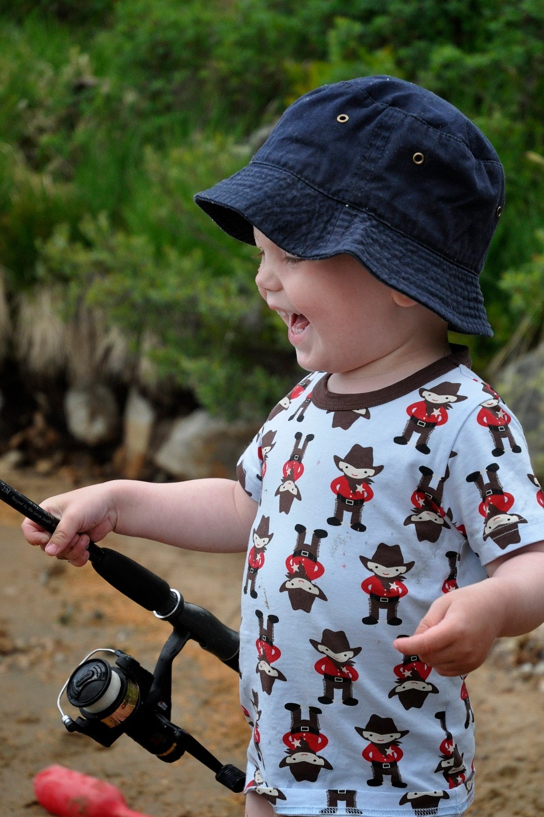 Ved badeplassen Galleribilde