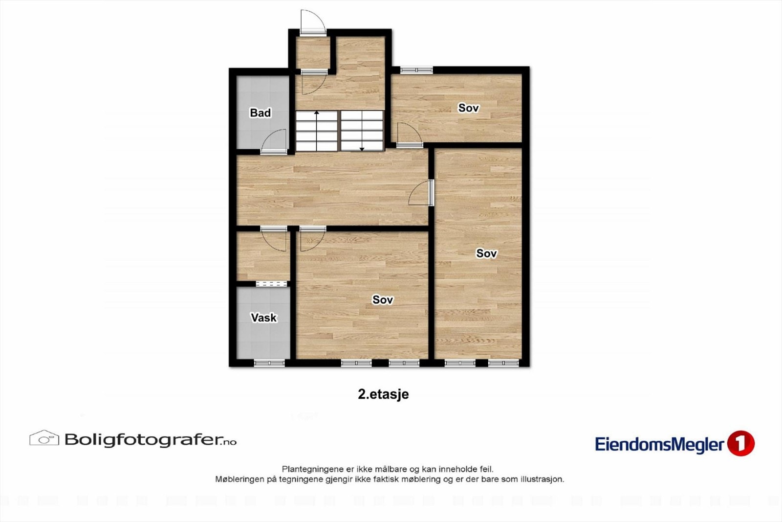 Plantegning 2. etasje. Galleribilde