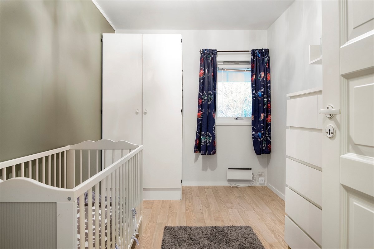 Alle soverommene har lyse og moderne farger. Galleribilde