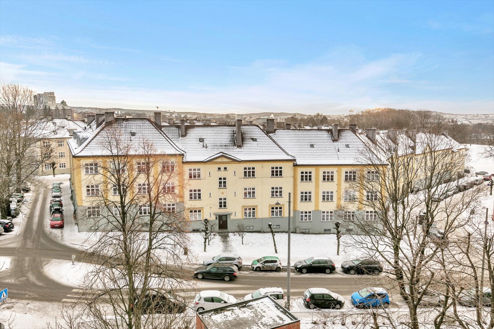 Utsiktsbilde tatt fra stuen, Galleribilde