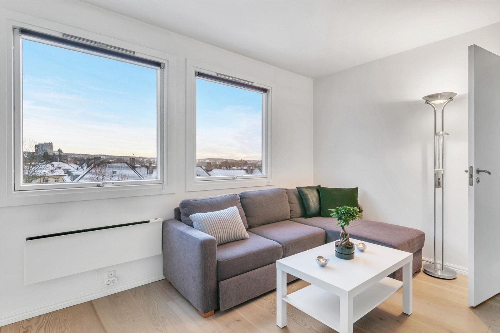 Nydelig utsikt fra sofakroken. Galleribilde