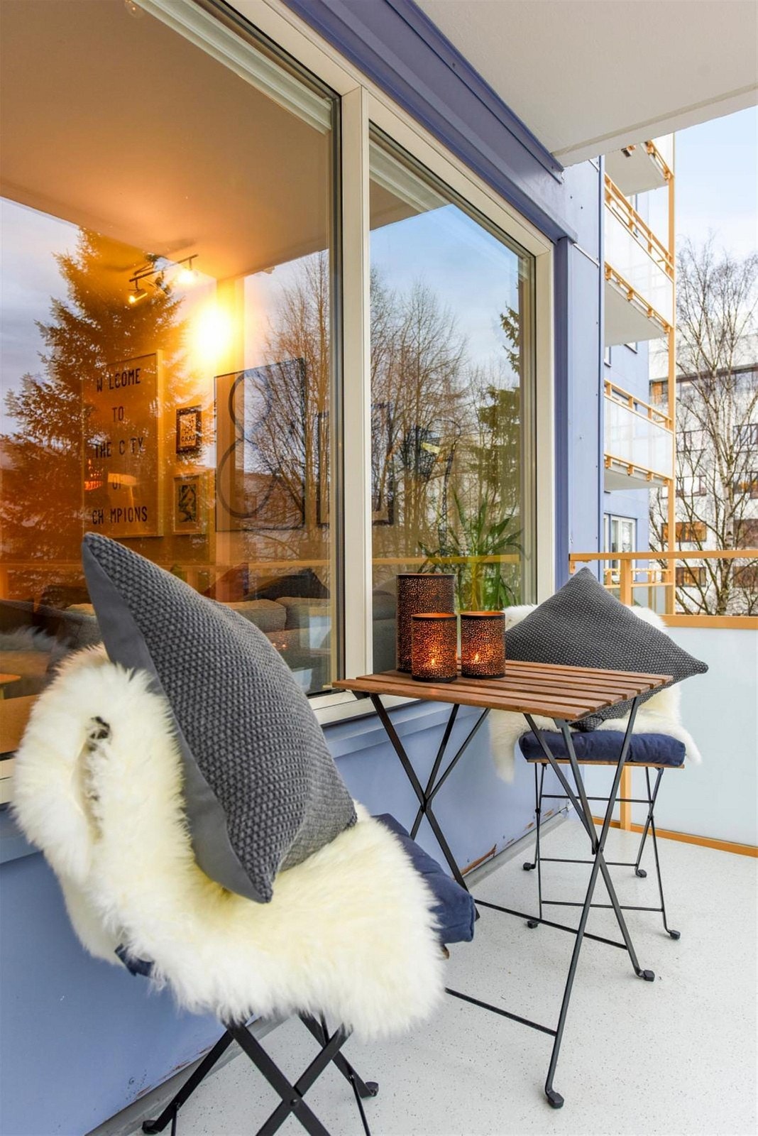 Her er det god plass til en hyggelig sittegruppe. Galleribilde