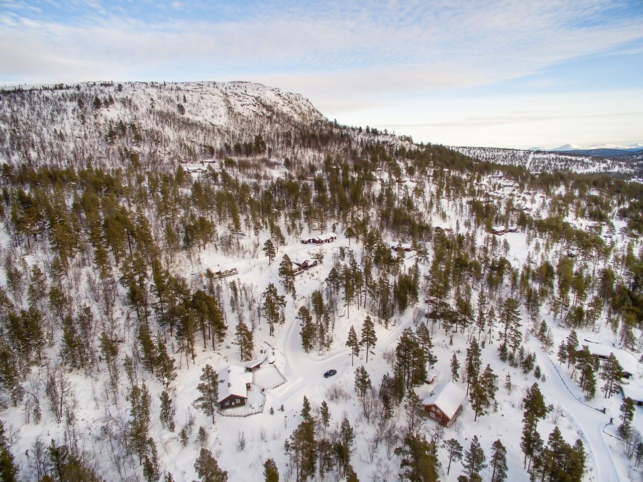 Hytteområdet Galleribilde