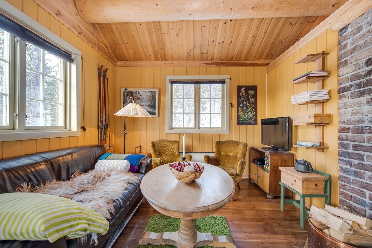 Stue med plass til sofagruppe Galleribilde