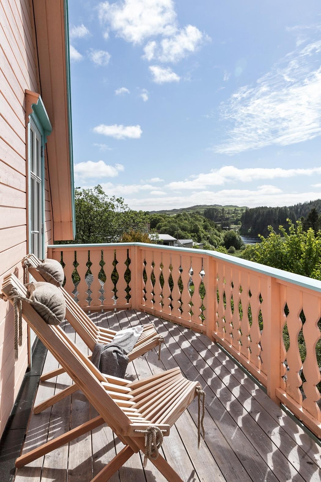 Herlig vestvendt balkong! Galleribilde