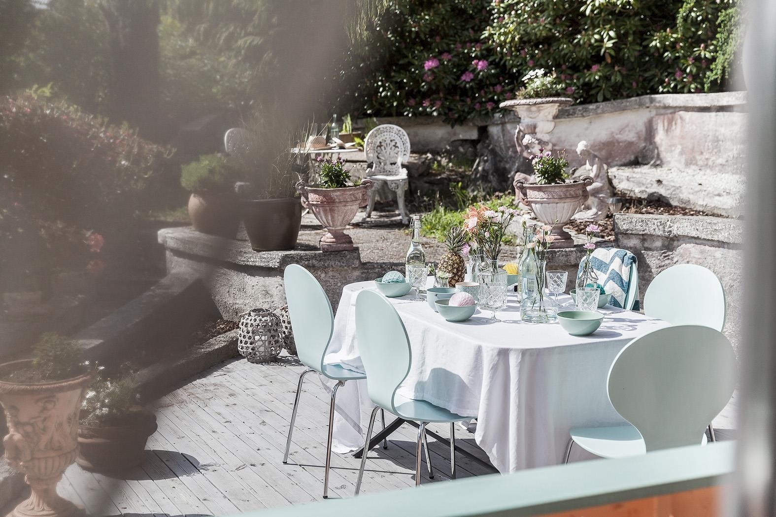 Utsikt fra spisestuen Galleribilde