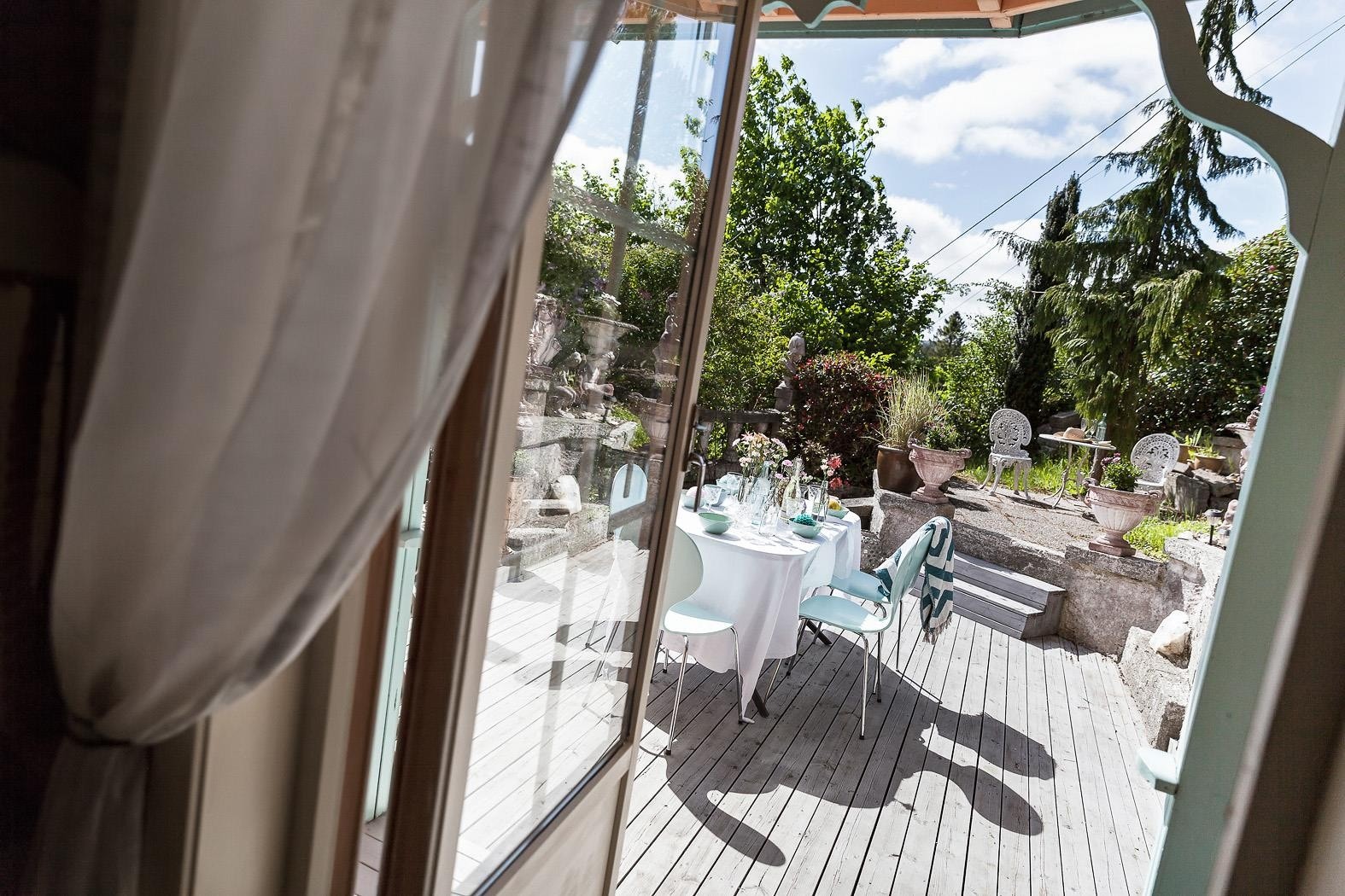 Fantastisk hyggelig hage! Galleribilde