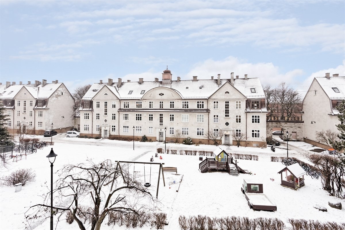 Vakker utsikt utover deler av Hagebyen Galleribilde