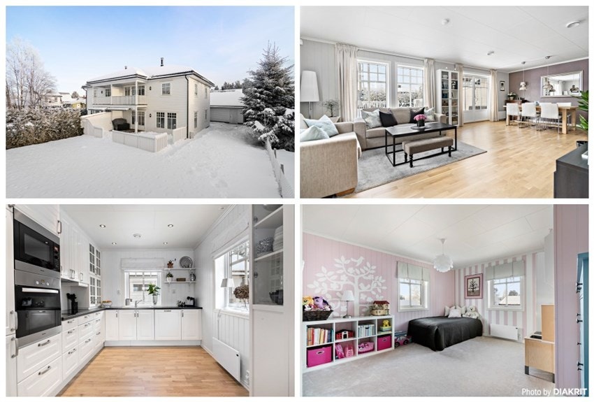 Velkommen til Granlivegen 1b, en flott og tiltalende bolig med dobbel garasje Galleribilde