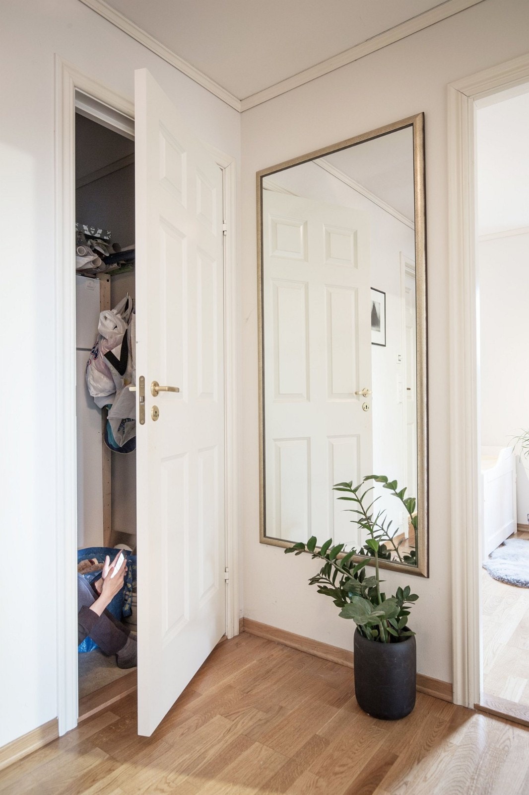 Her er et gjemmested til, men det er ikke like bra som under trappen. Galleribilde