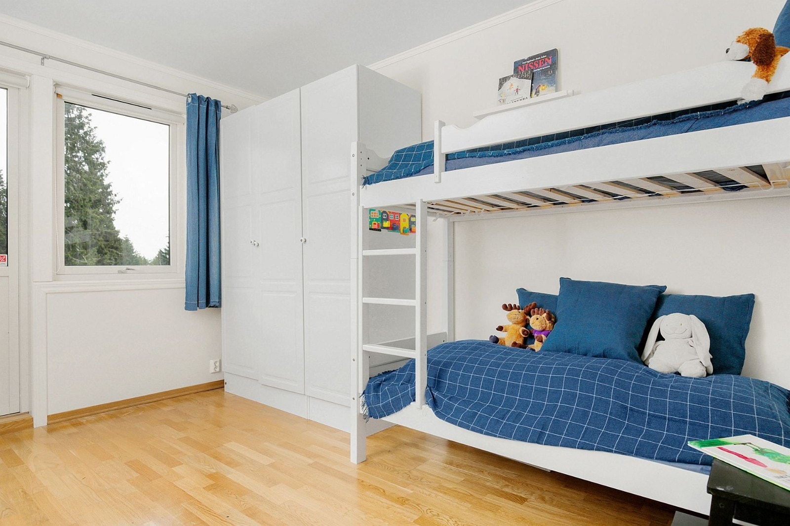 Her bor Gjermund og Trym. Galleribilde