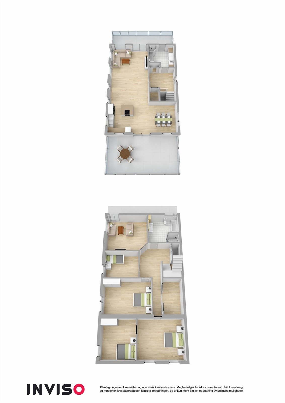 PROA Eiendomsmegling - 3D plantegning Galleribilde