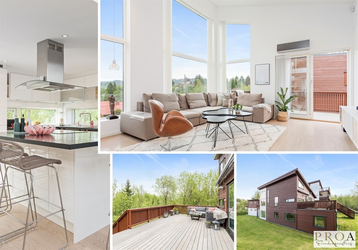 PROA Eiendomsmegling ved Tore Resell har gleden av å presentere Skjetnemarkvegen 45 A. Dette er en nyere og svært tiltalende enebolig med mange kvaliteter. Galleribilde