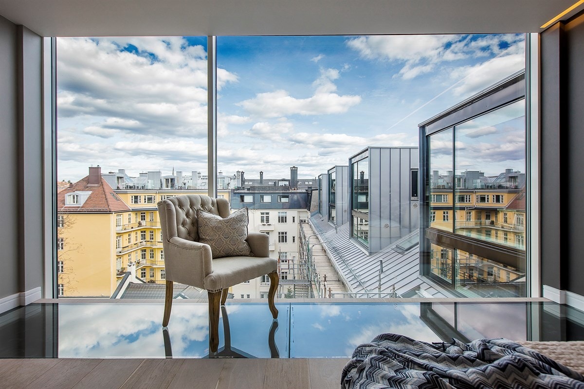 Utsikt fra soverom Galleribilde