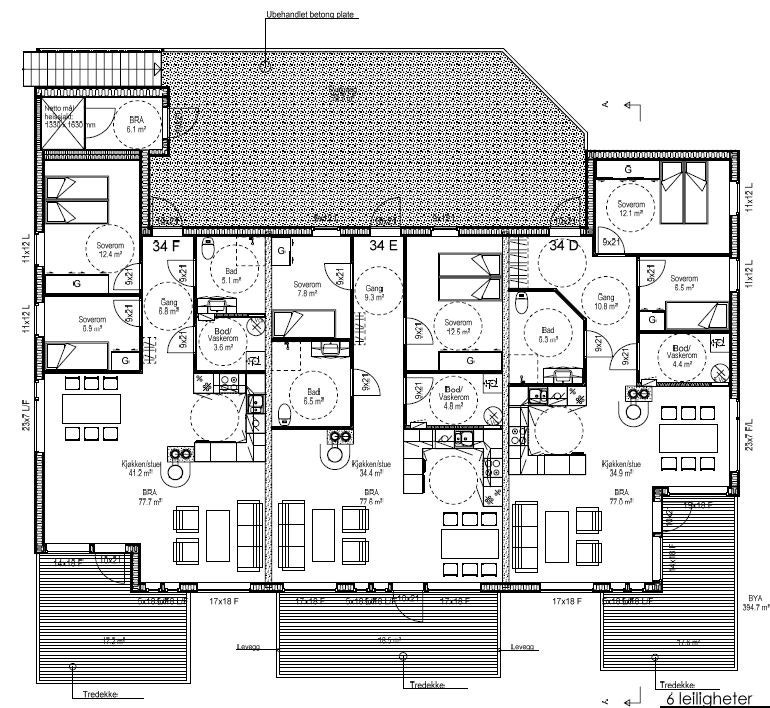 Etasjeplan Galleribilde