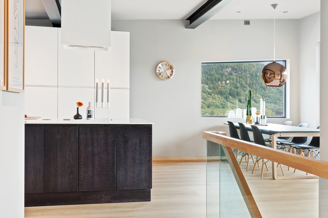 Boligen har balansert ventilasjon med varmegjenvinning og sentralstøvsuger Galleribilde