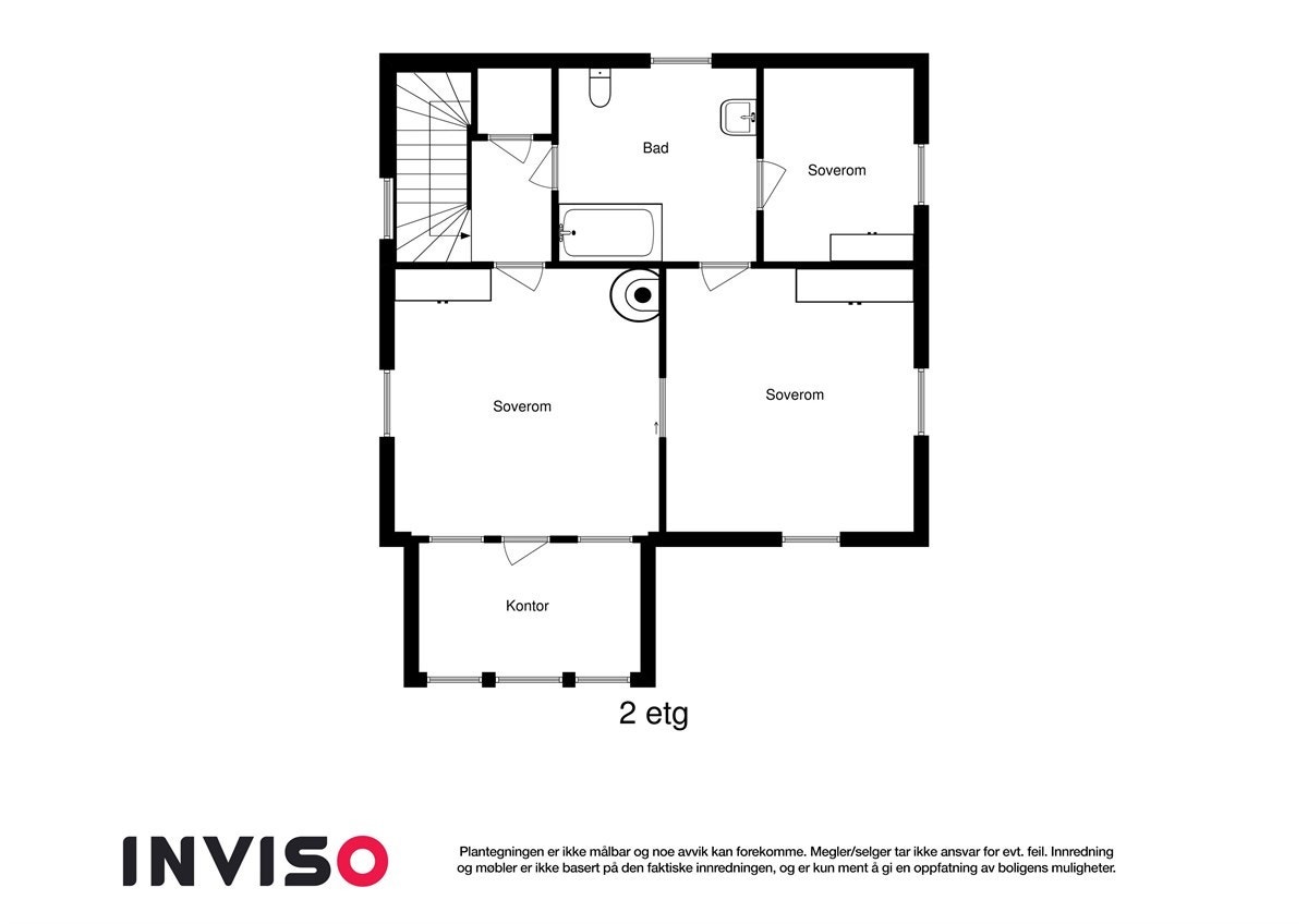 2dplan og 1 Galleribilde