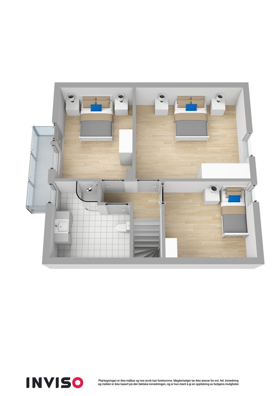 Plantegning 2. etasje Galleribilde