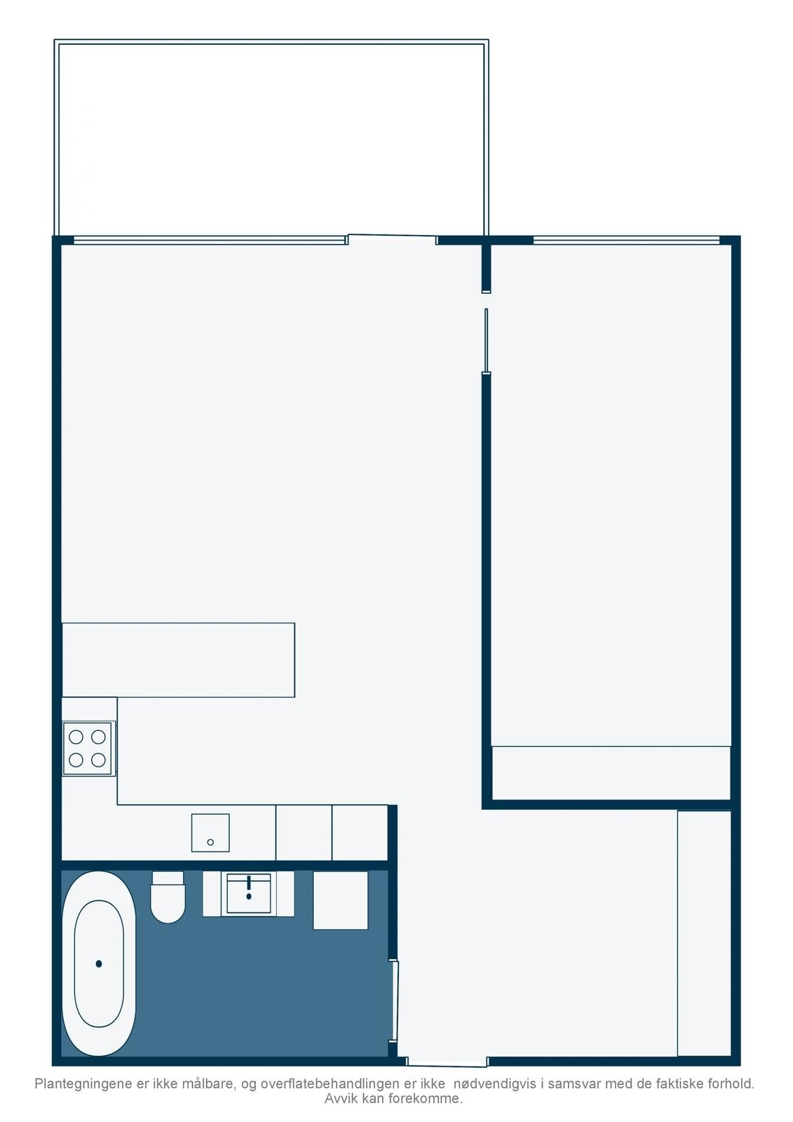Planløsning 2D. Galleribilde
