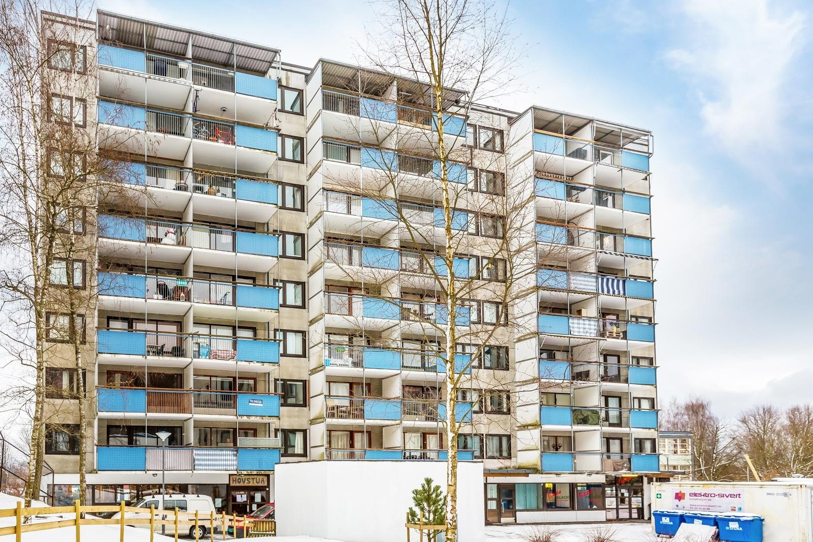 Velkommen til Hovseterveien 84. Galleribilde