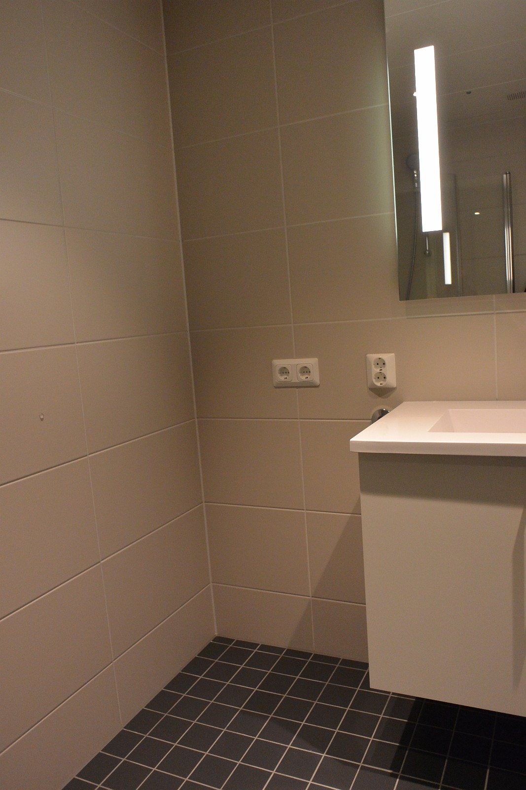 Plass til vaskemaskin på bad Galleribilde