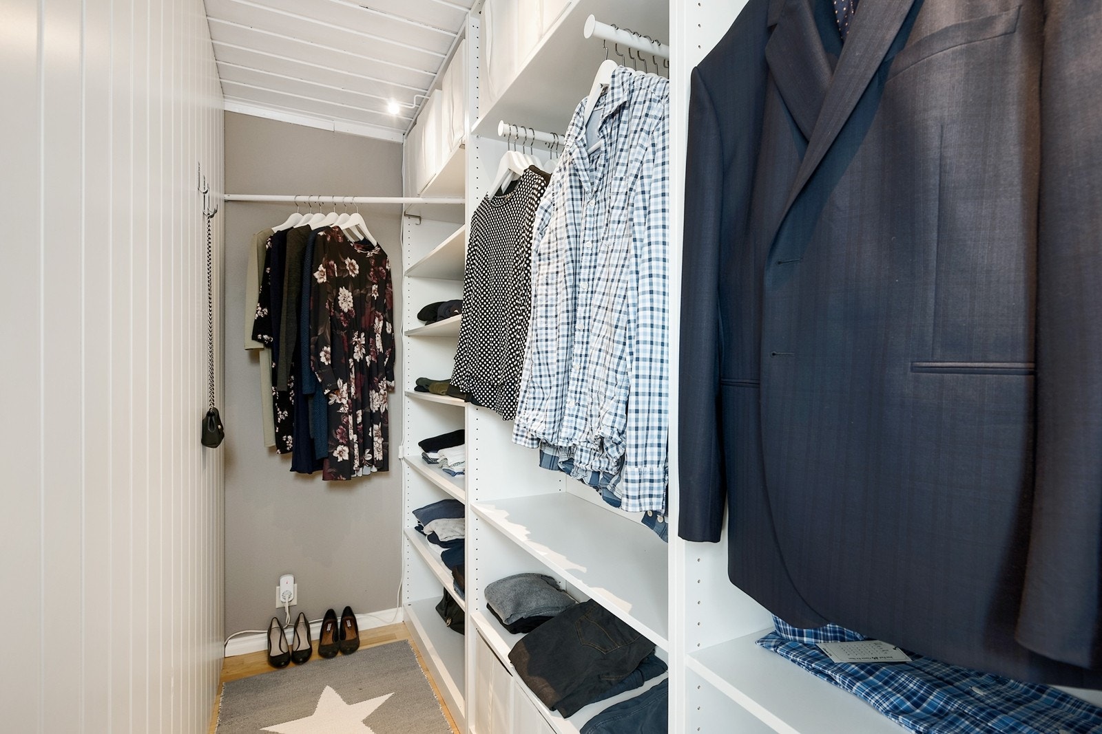 Walk in garderobe Galleribilde