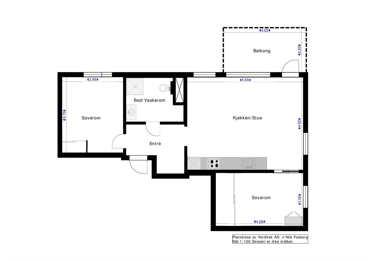 Plantegning. Galleribilde