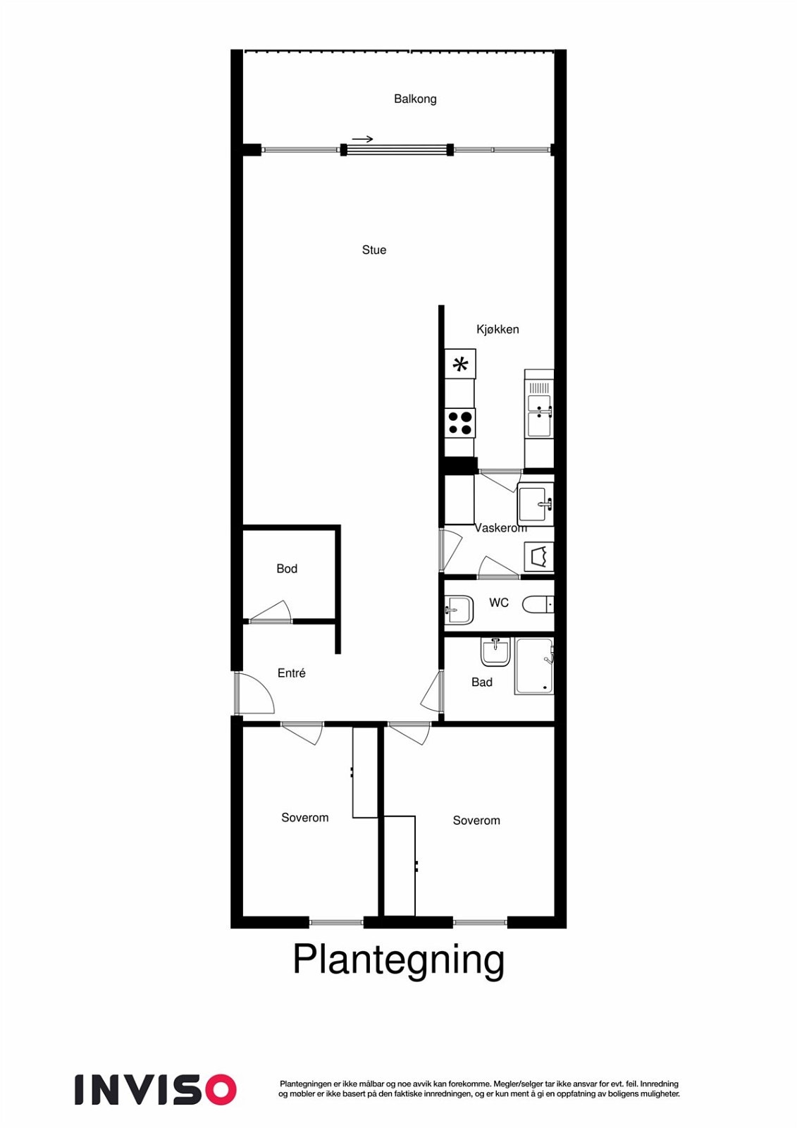 Plantegning 2D Galleribilde