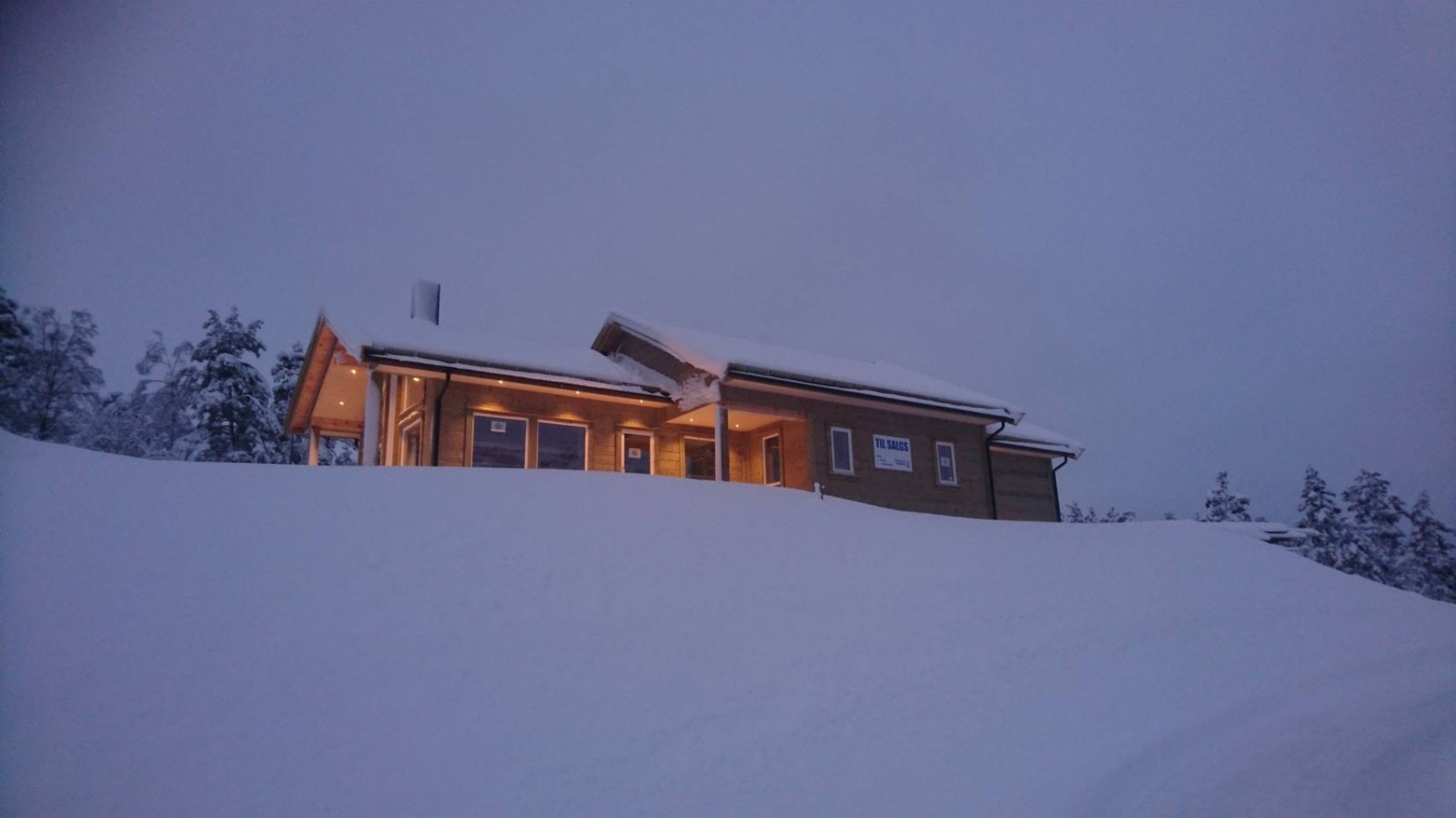 Utvendig downlights Galleribilde