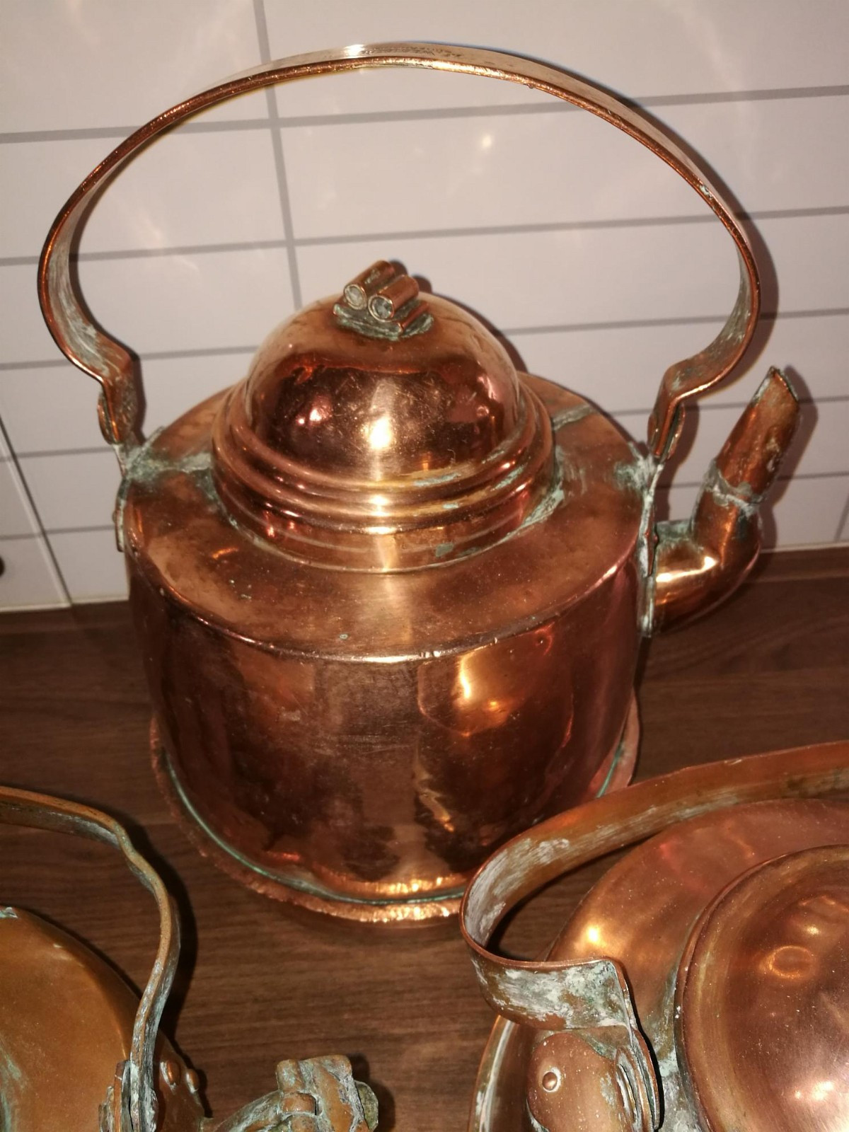 Kobberkjeler til salgs Kobberkjeler til salgs