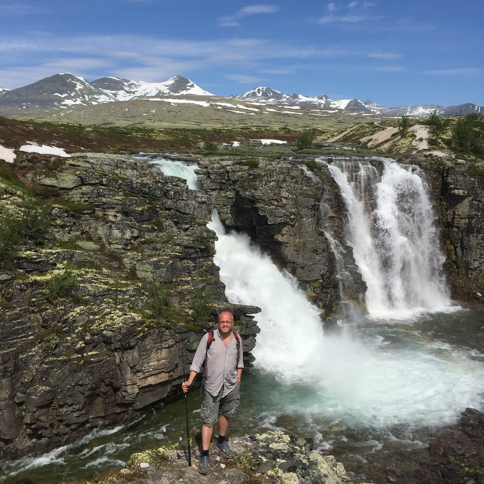 Brudesløret ca 30 min fra hytta Galleribilde