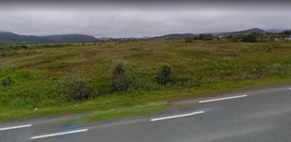 Et stort tomteområde, med svært god synlighet fra Storgata. Galleribilde