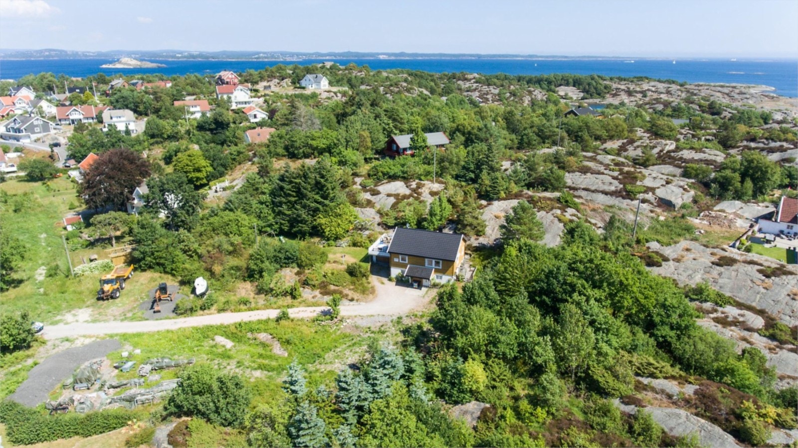 Dronebilde av eiendommen Galleribilde
