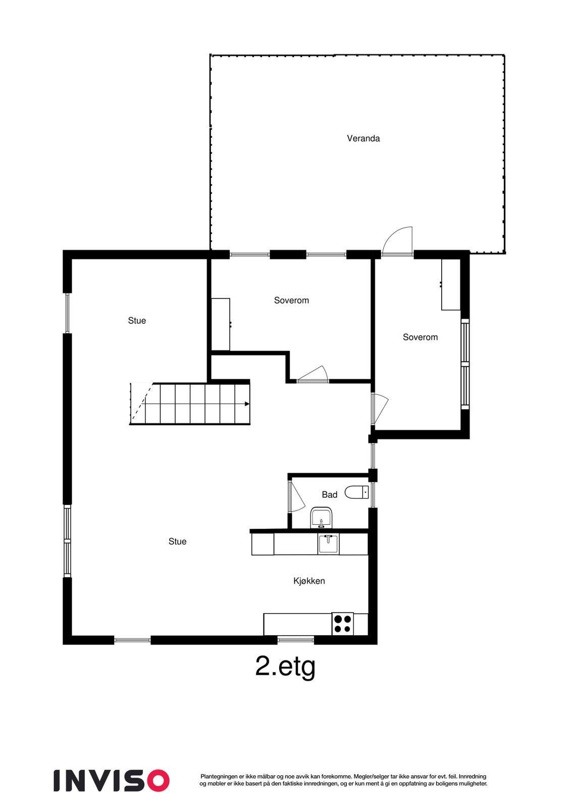 Tegning 2.etg. Galleribilde