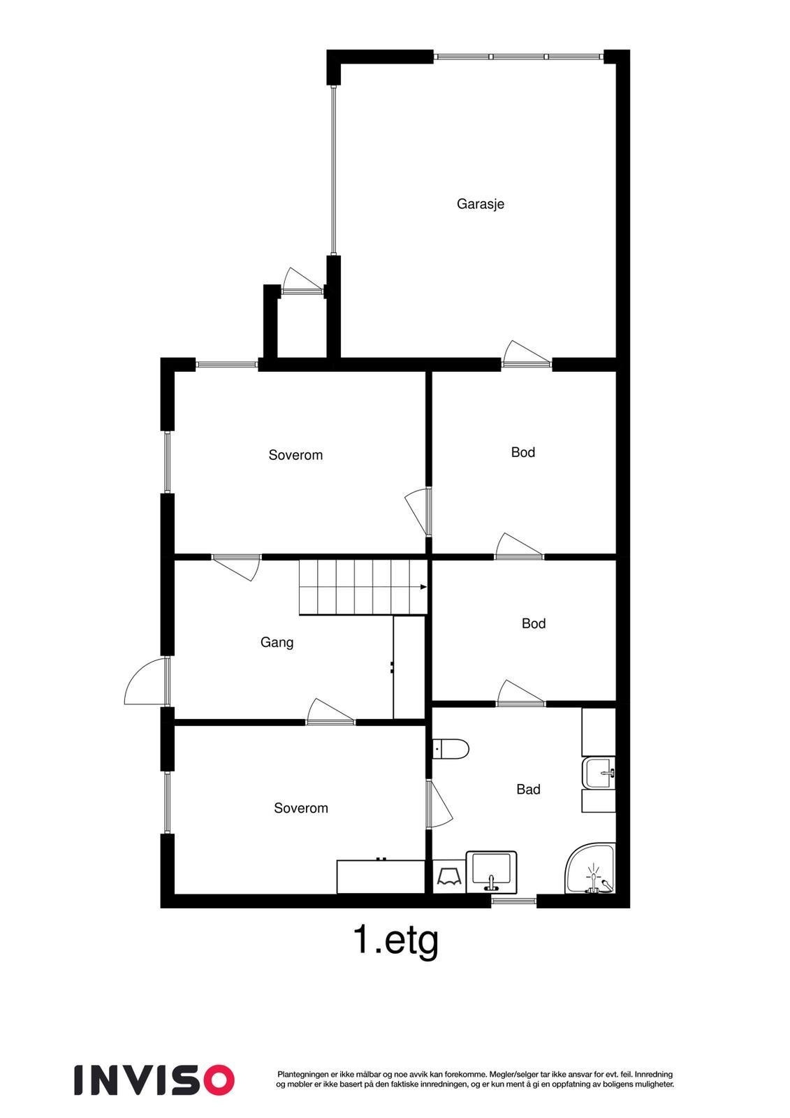 Tegning 1.etg Galleribilde