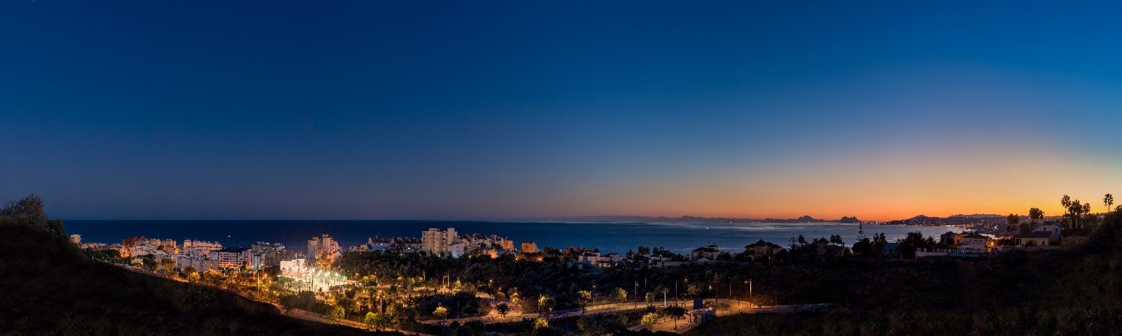 Panorama by night Galleribilde