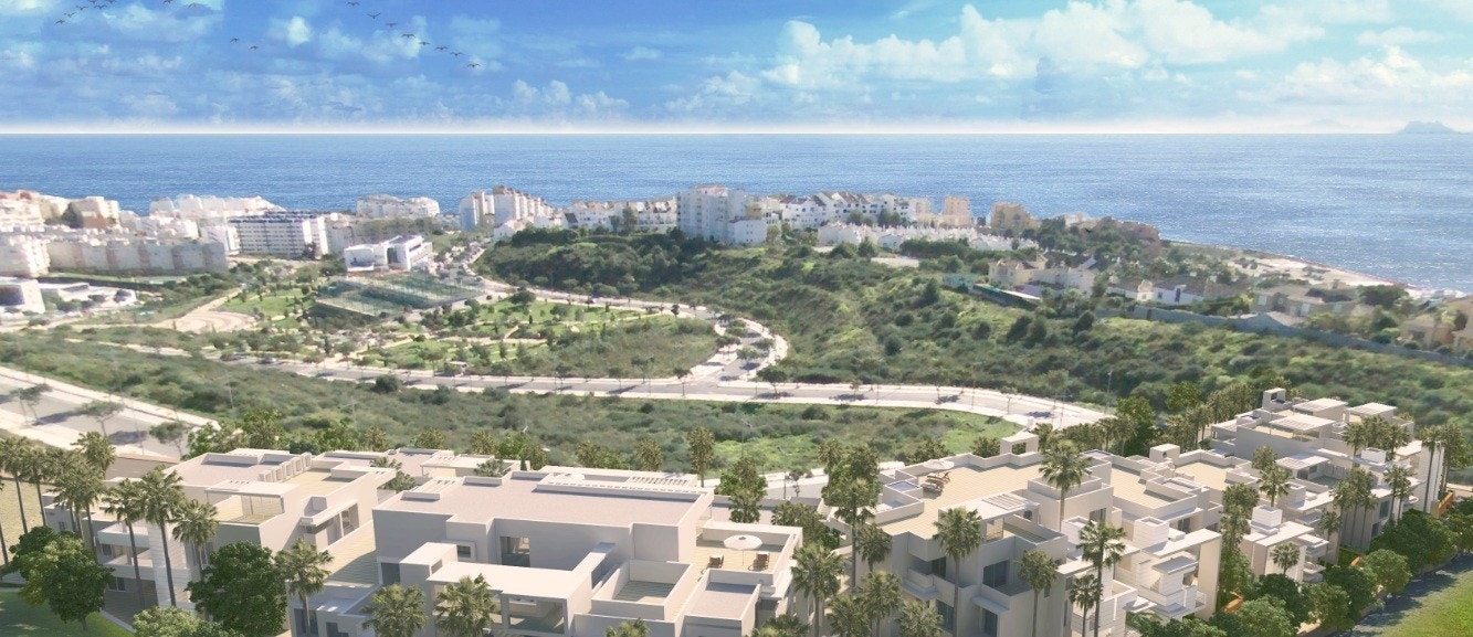 Leilighetene ligger på en fin høyde med flott utsikt og sol hele dagen. Galleribilde