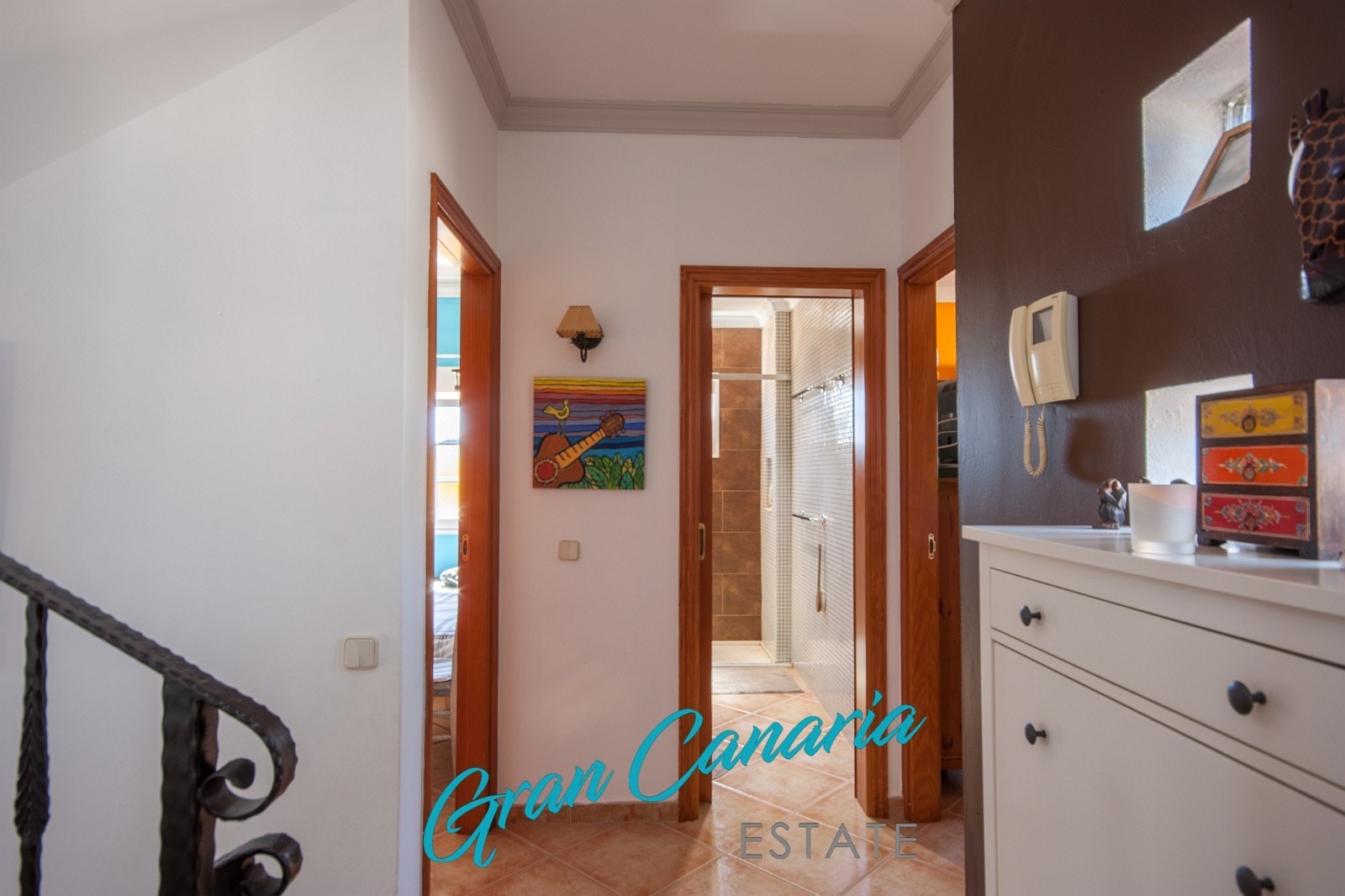 Gangen mellom soverom og bad Galleribilde