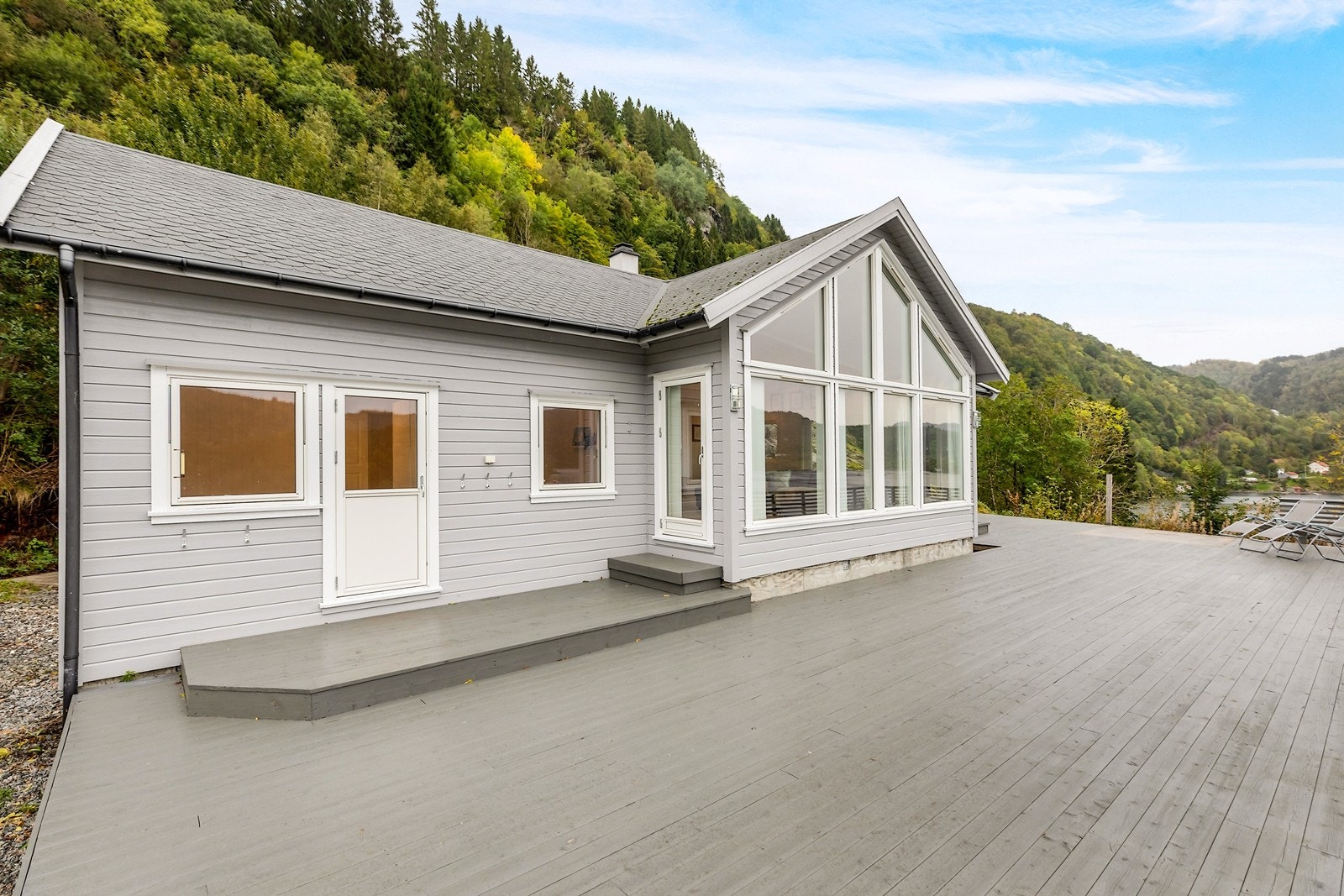 Terrasse på hele 160 kvm Galleribilde