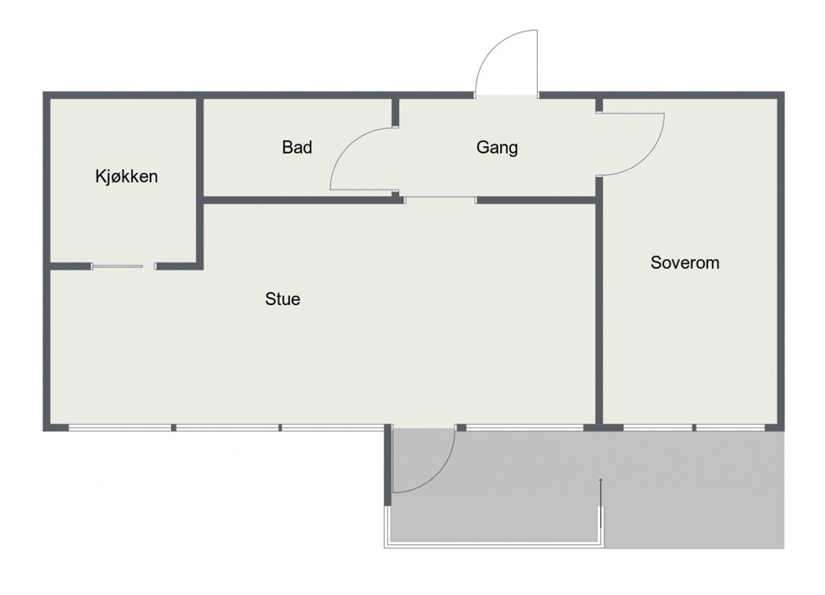 Planskisse Galleribilde