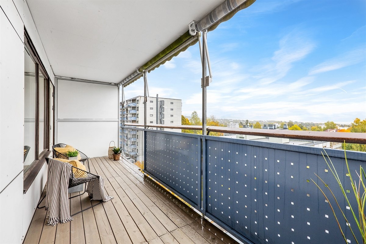 Her er det god plass til sittegrupper. Galleribilde