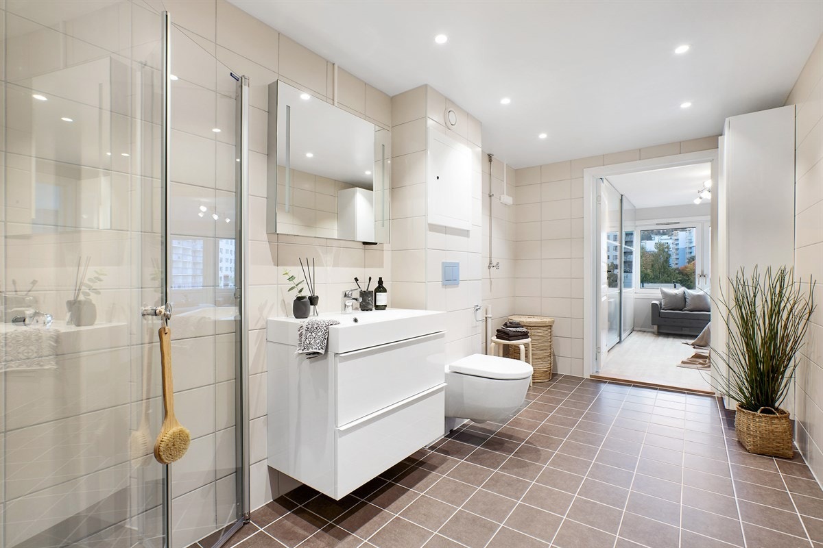 Delikat baderom pusset opp i 2018. Galleribilde