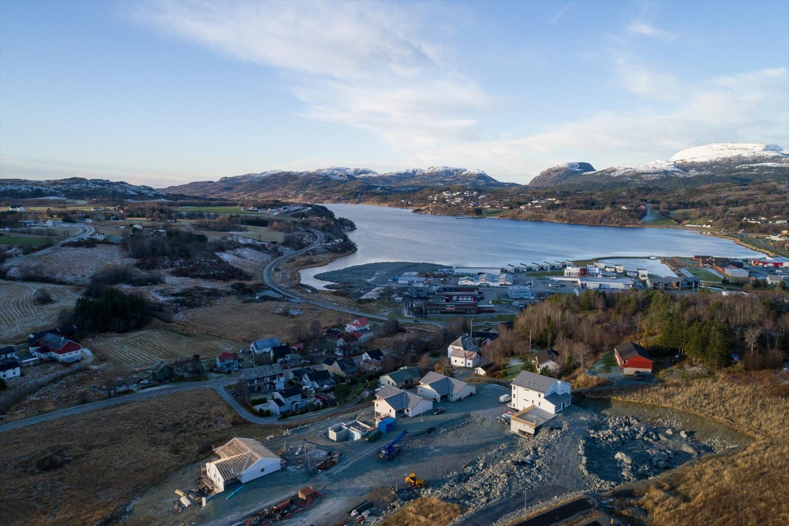 Luftfoto. Galleribilde