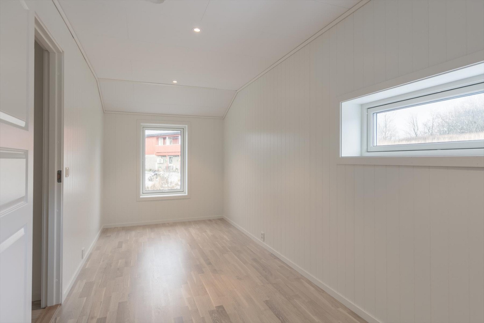 Soverom 1 på loftet er på 13 kvm. Galleribilde