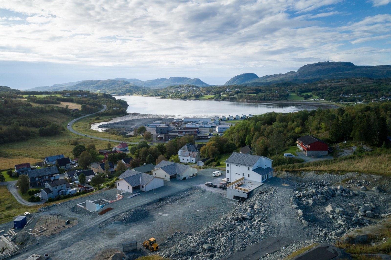 Luftfoto. Galleribilde